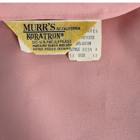 Vintage 70s Pink Mini Skirt NWT Retro Dream - Picture 5 of 7